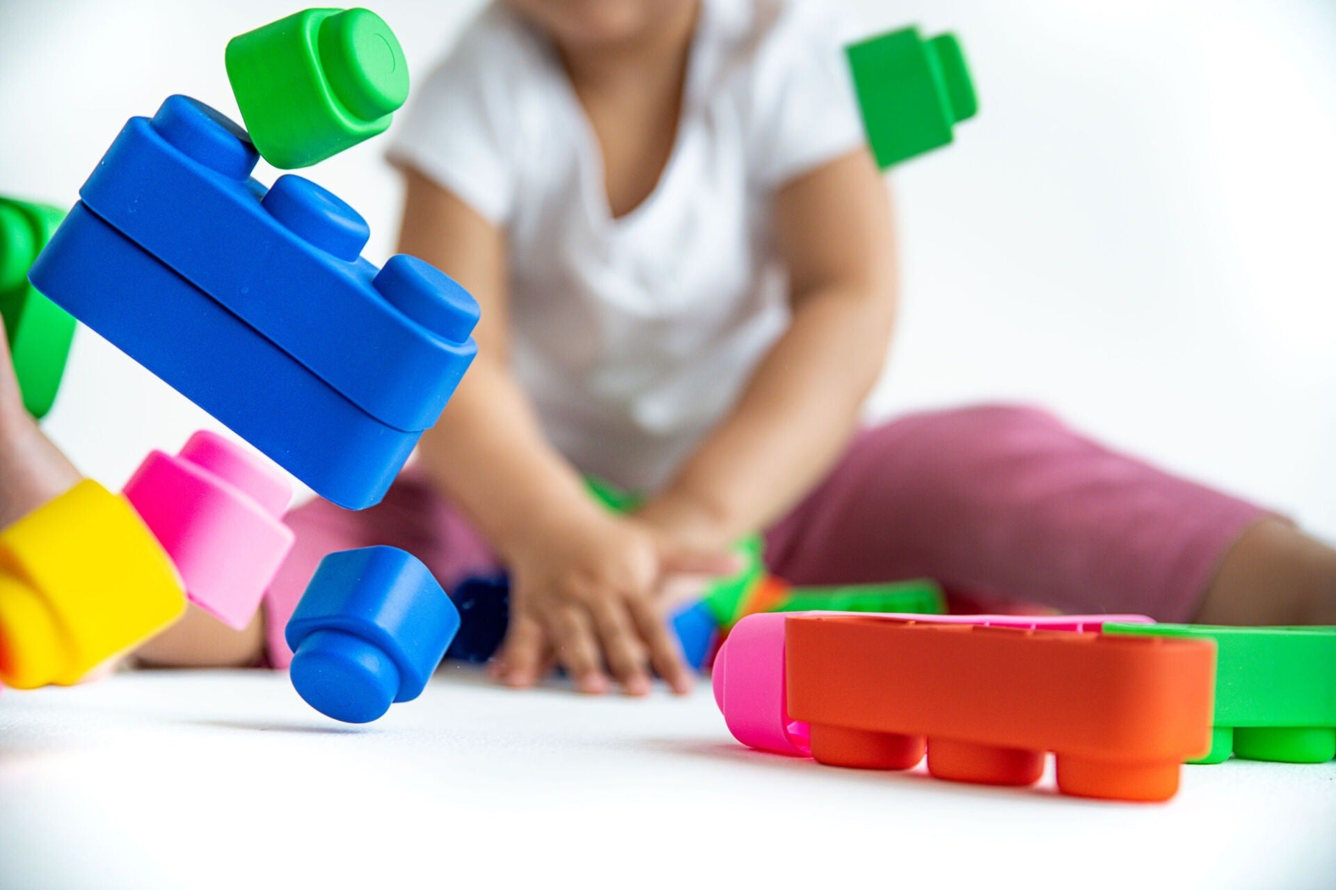 Bio Soft Blocks 33 delar med hjul för barn från 6 månader från Gerardo’s Toys